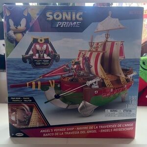 Sonic The Hedgehog Prime Angels Voyage Ship Action Figure Playset
